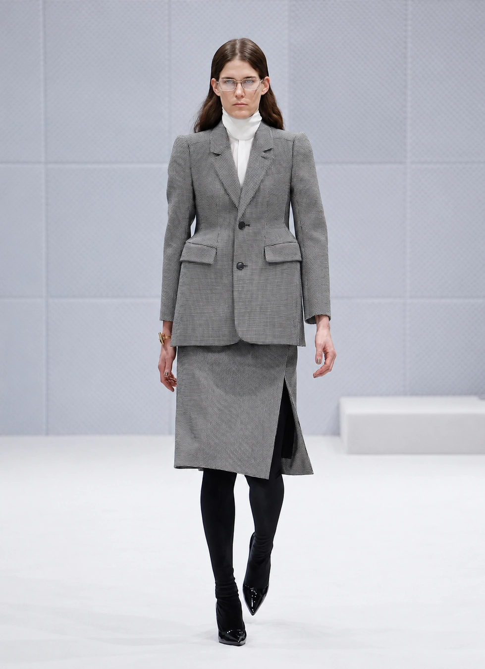 flannel fabric runway 1