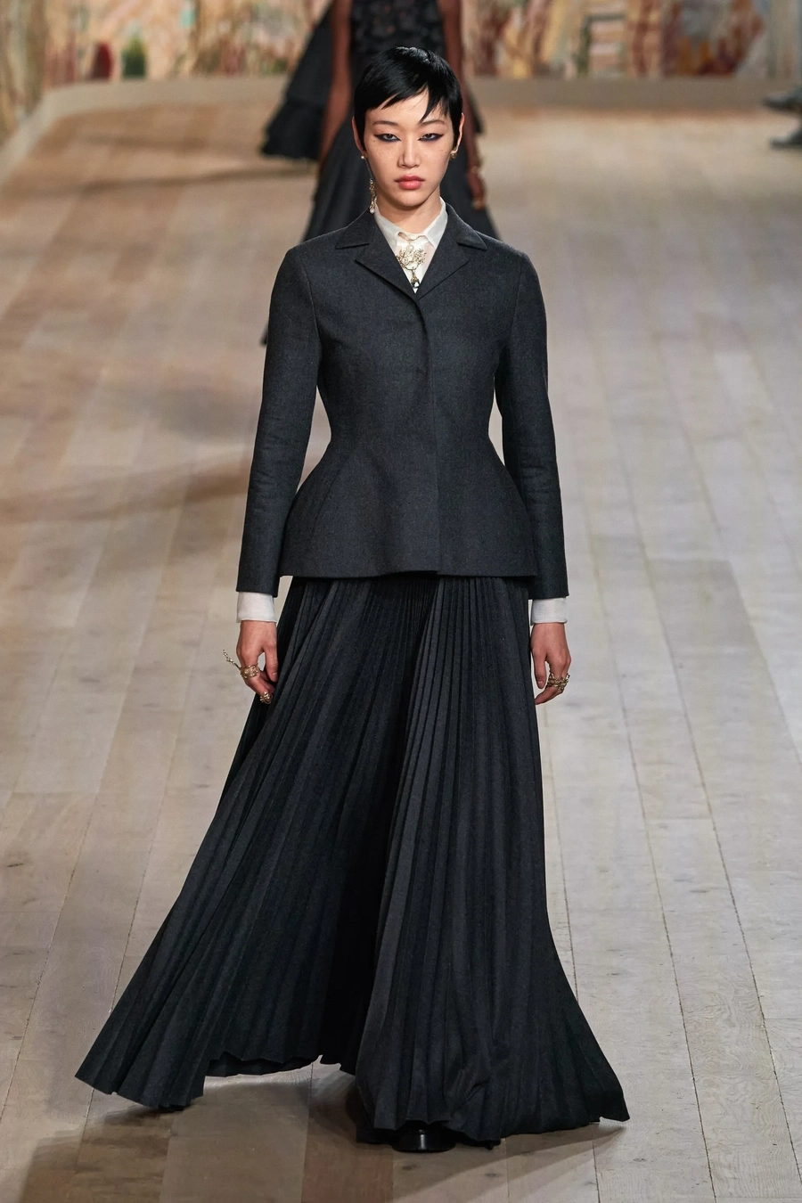 flannel fabric runway 6