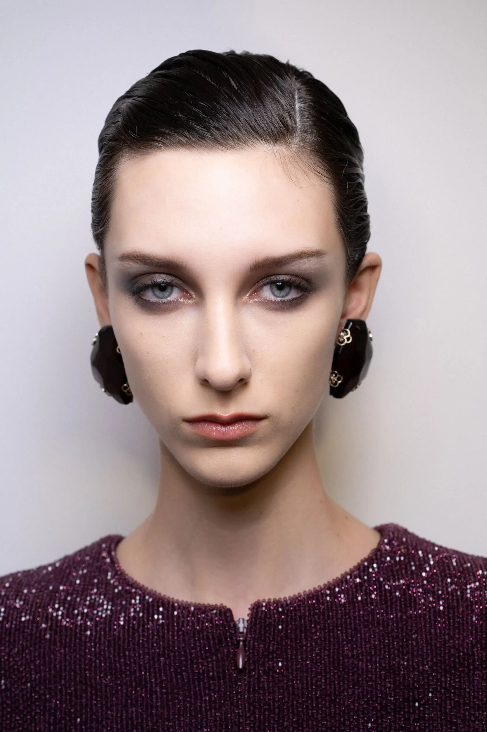 Haute Couture Fall 2026 Makeup Soft, Smoky Eye Makeup from the Giorgio Armani Privé Fall 2026 Couture show