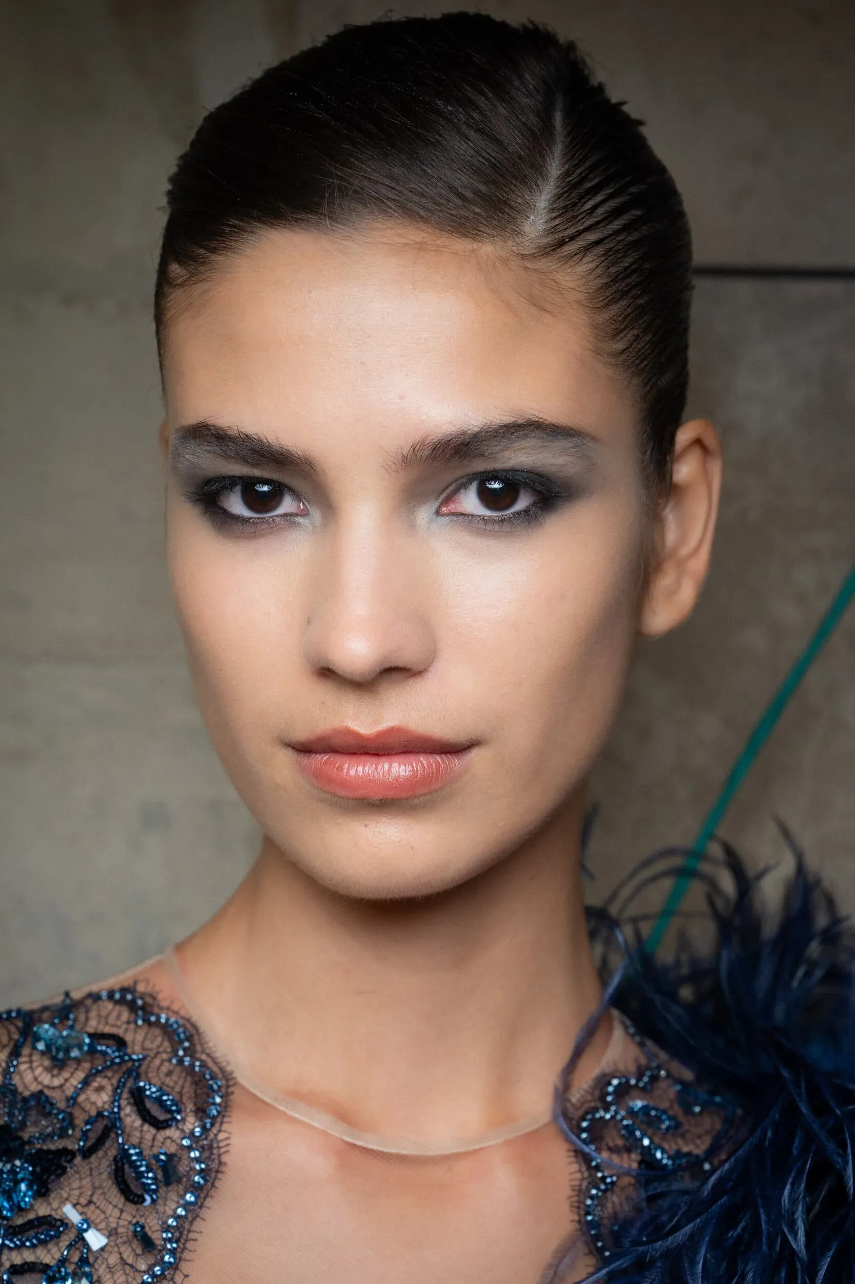 Haute Couture Fall 2026 Makeup Soft, Smoky Eye Makeup from the Giorgio Armani Privé Fall 2026 Couture show