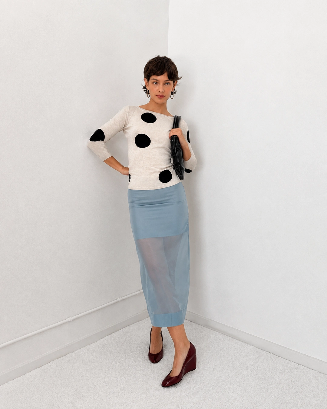 midi skirt