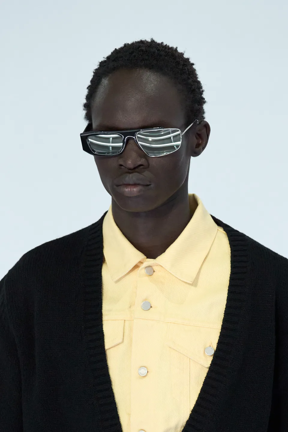 Prada’s Spring/Summer 2027 Menswear Glasses Look Unwell 2