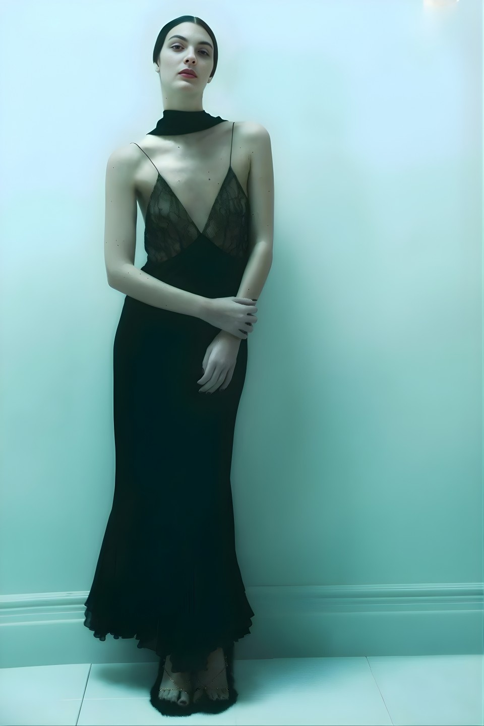 Vittoria Ceretti for Khaite Pre-Fall 2023