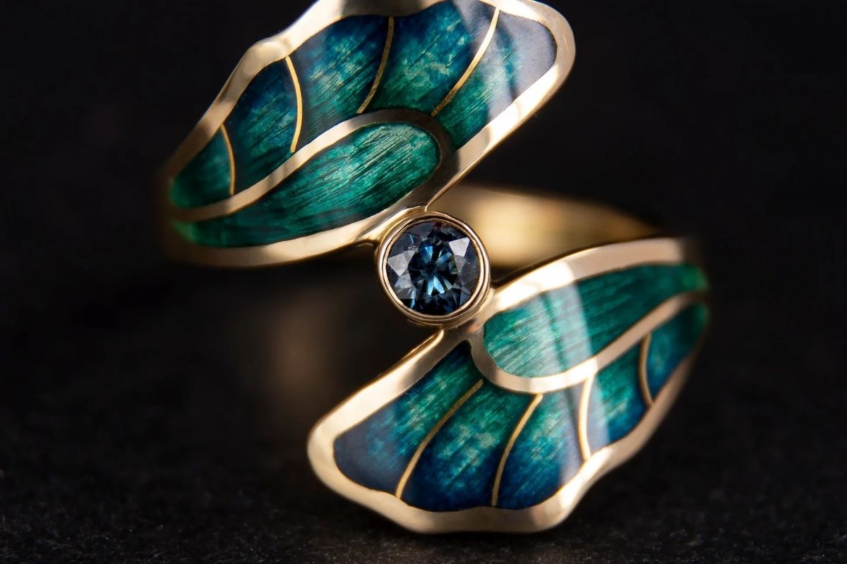 Enamel jewelry is Luxury’s Most Brilliant Return to Color