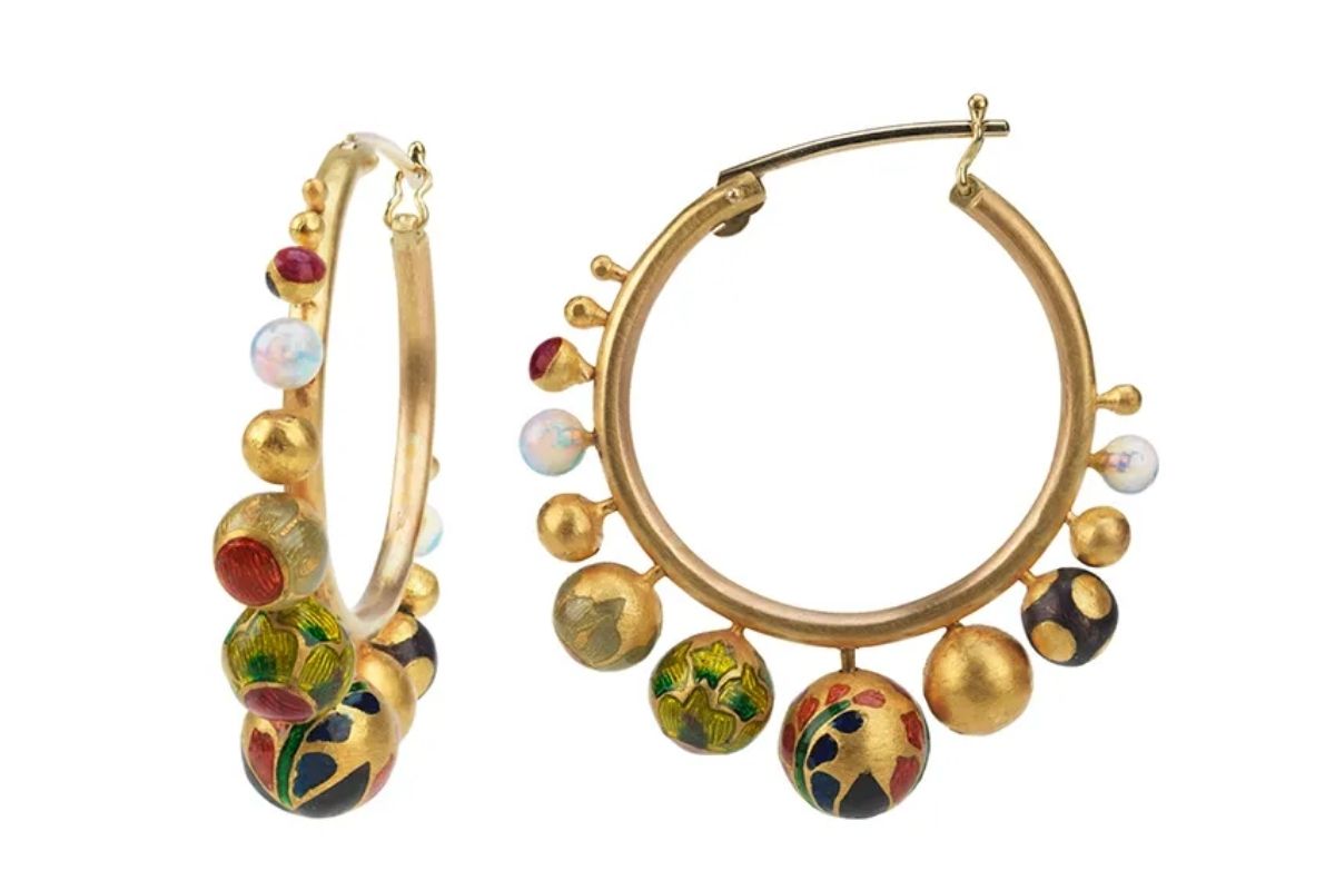 Enamel jewelry is Luxury’s Most Brilliant Return to Color