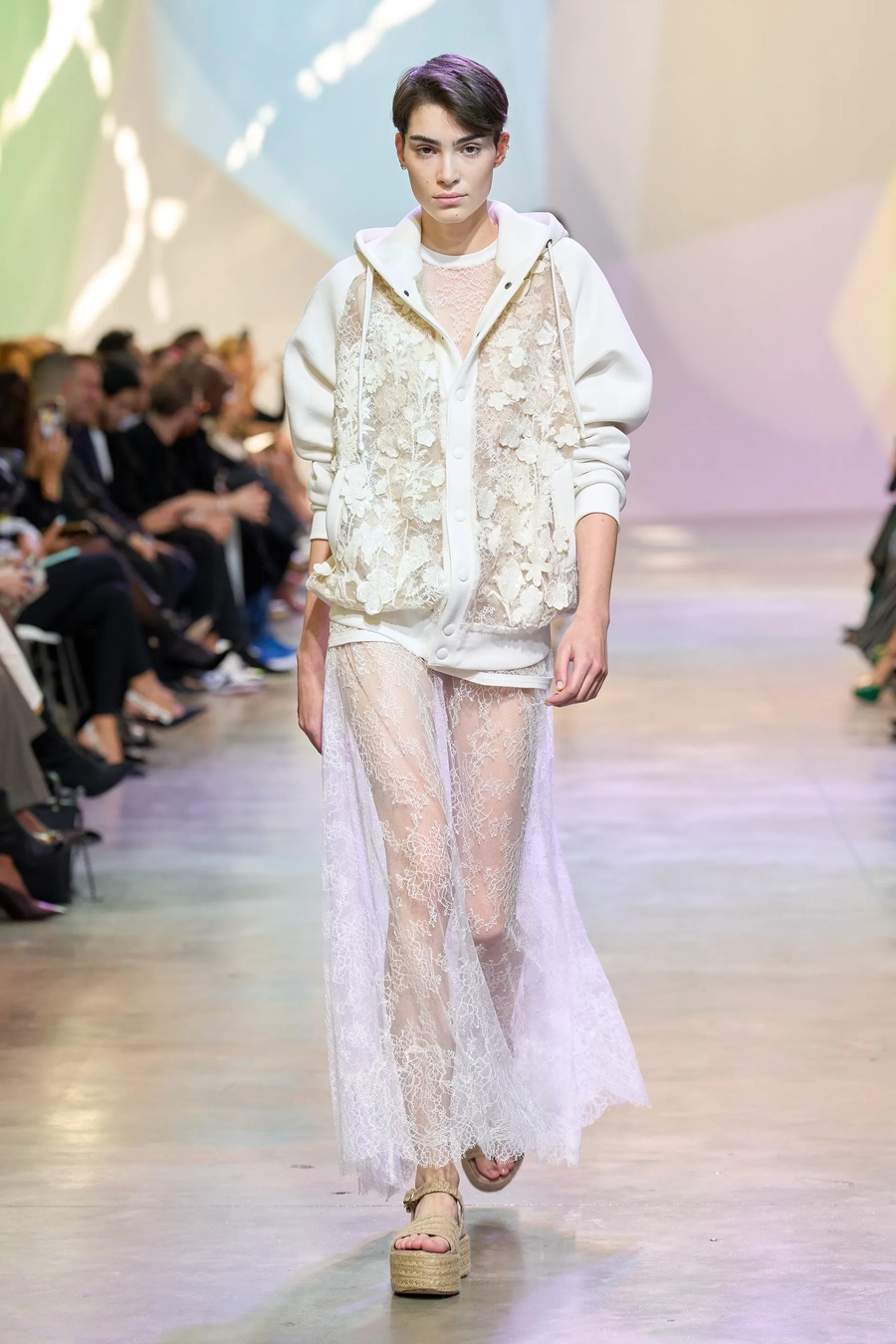 lace fabric runway 1