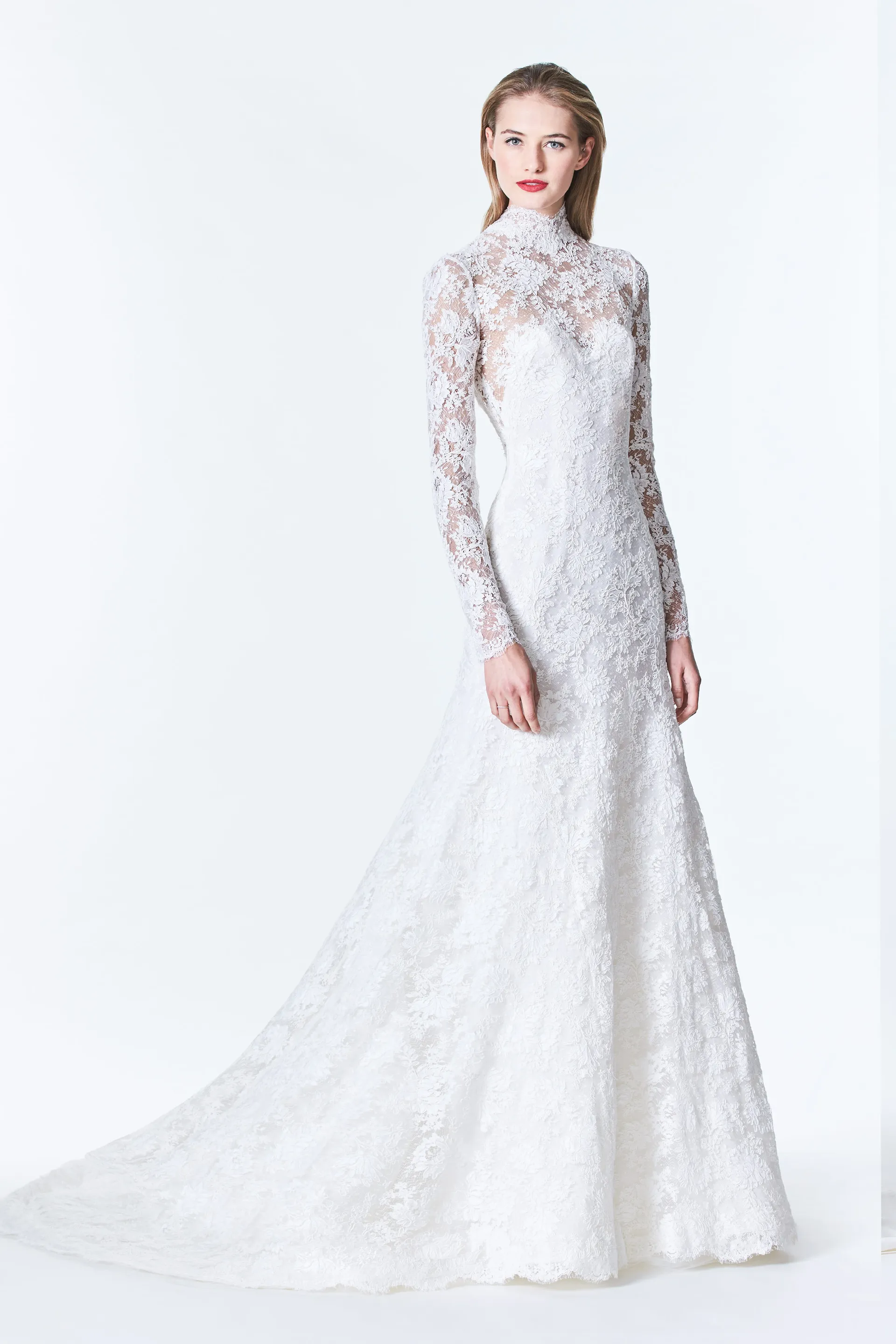 lace fabric runway 4