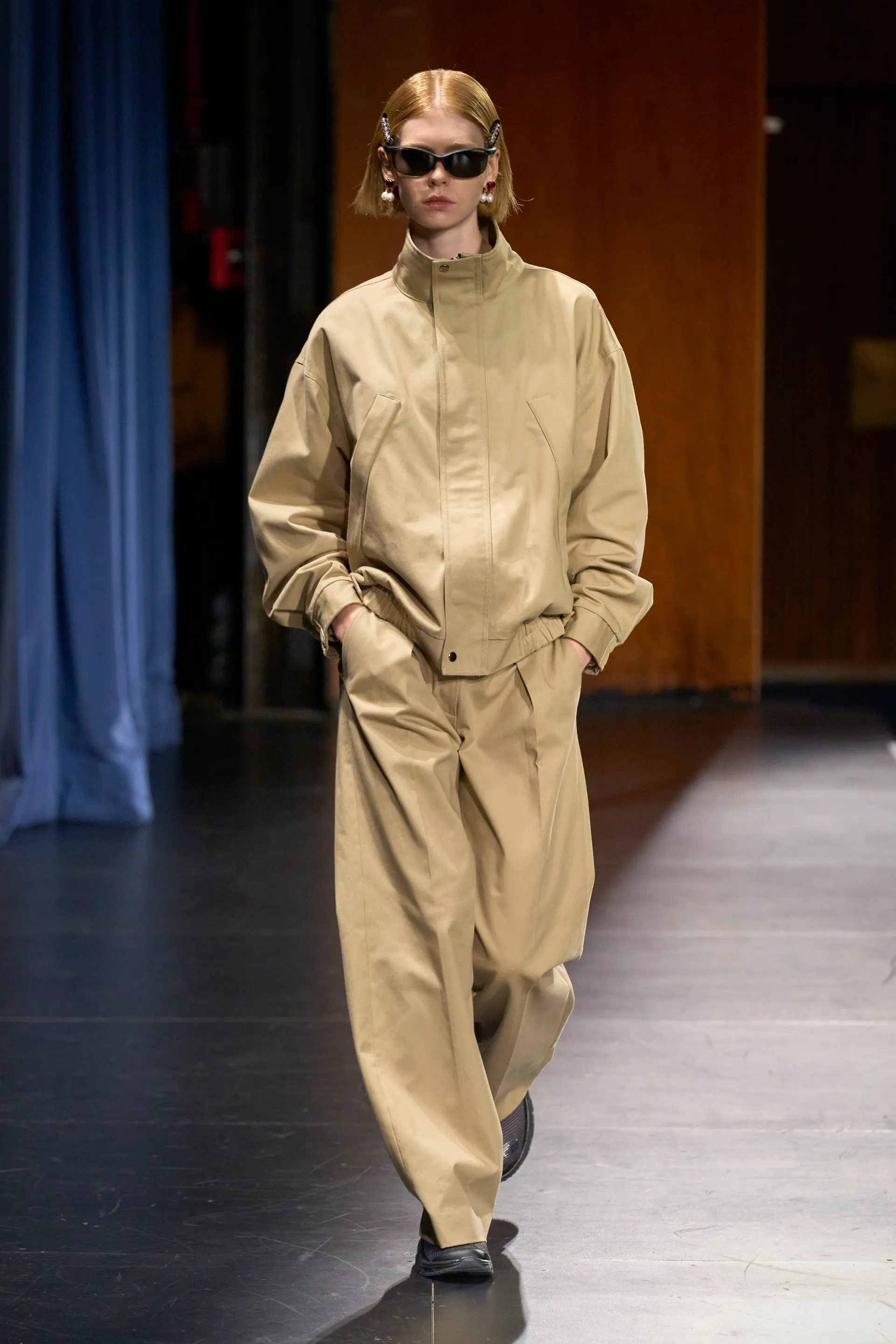 khaki fabric ff