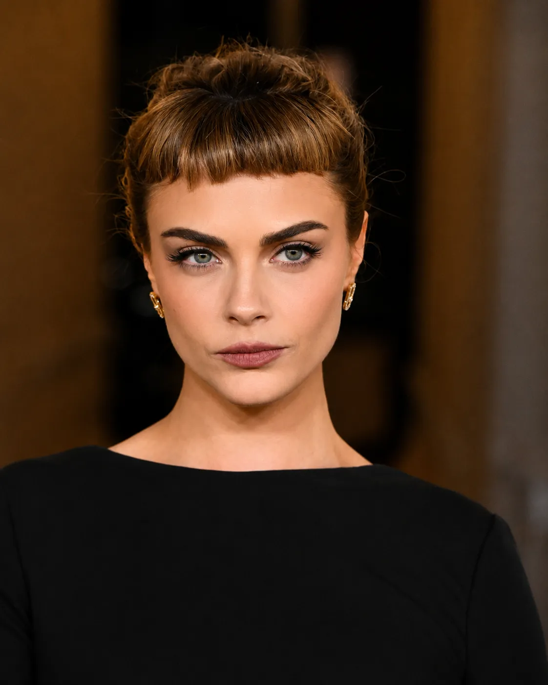 Hepburn bang Cara Delevingne at the 2024 LACMA Art + Film Gala in Los Angeles
