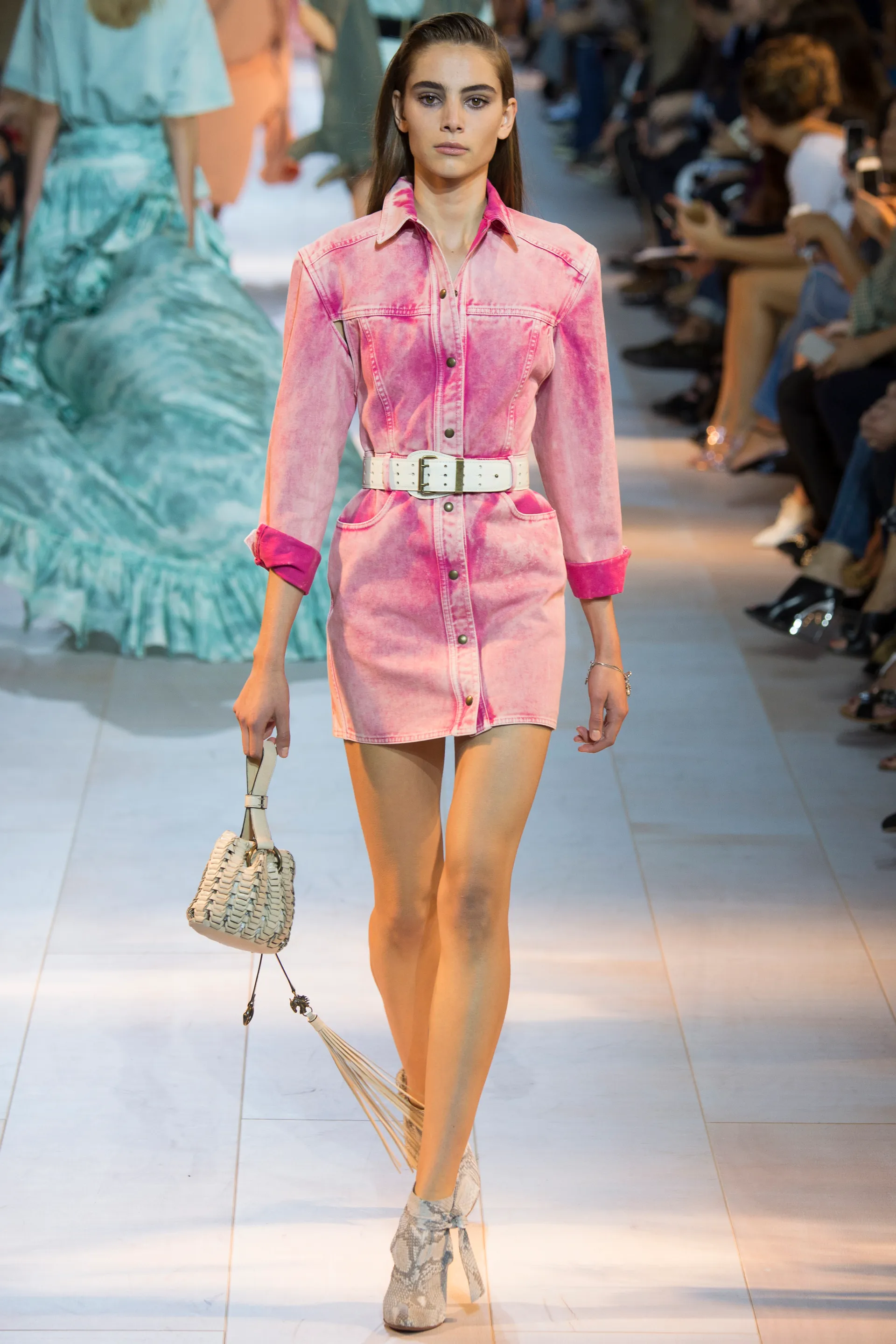 denim fabric runway a