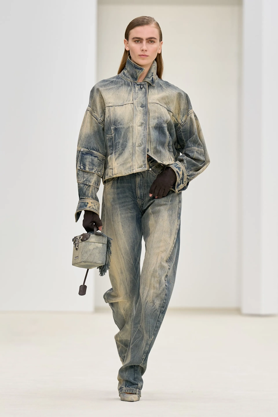 denim fabric runway g