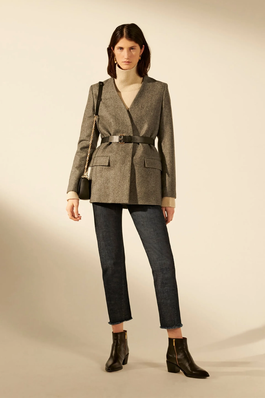 tweed fabric f