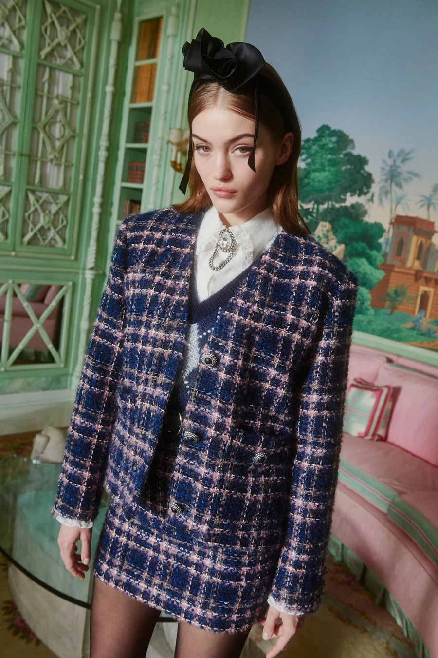 tweed fabric hh