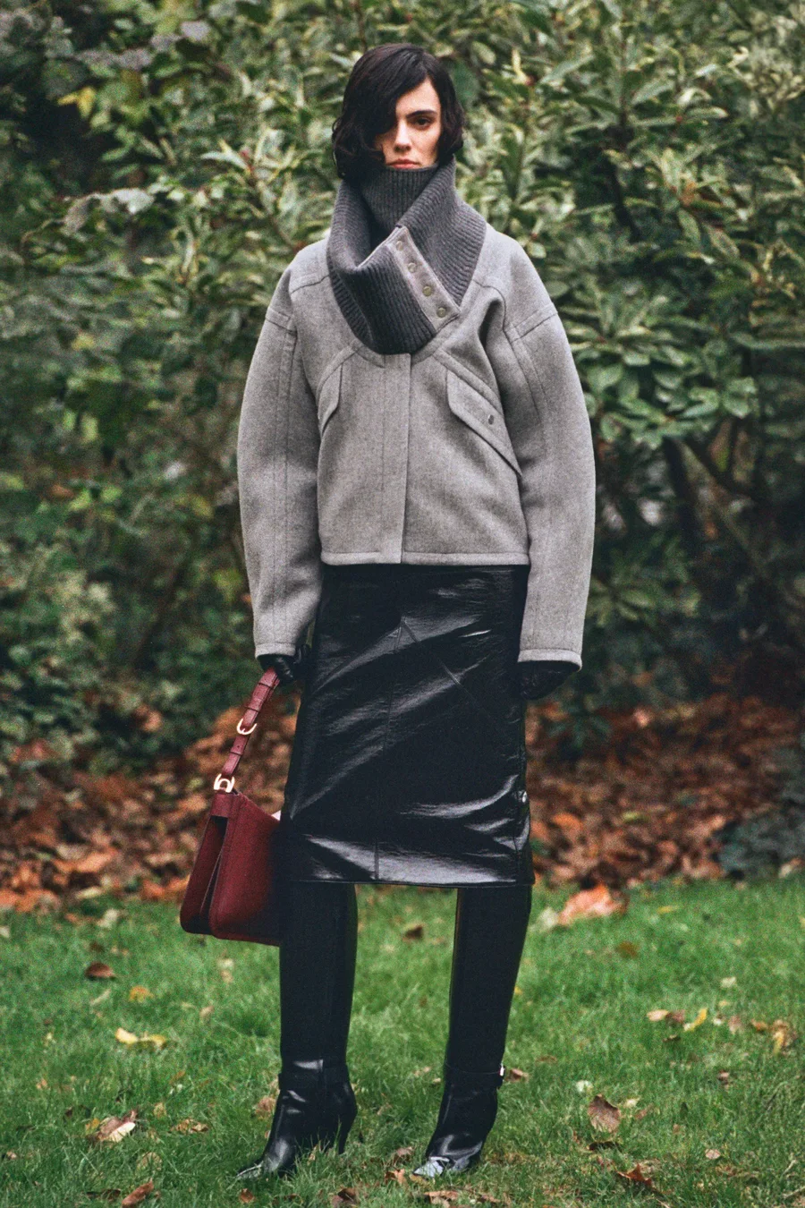 high collar jacket 6