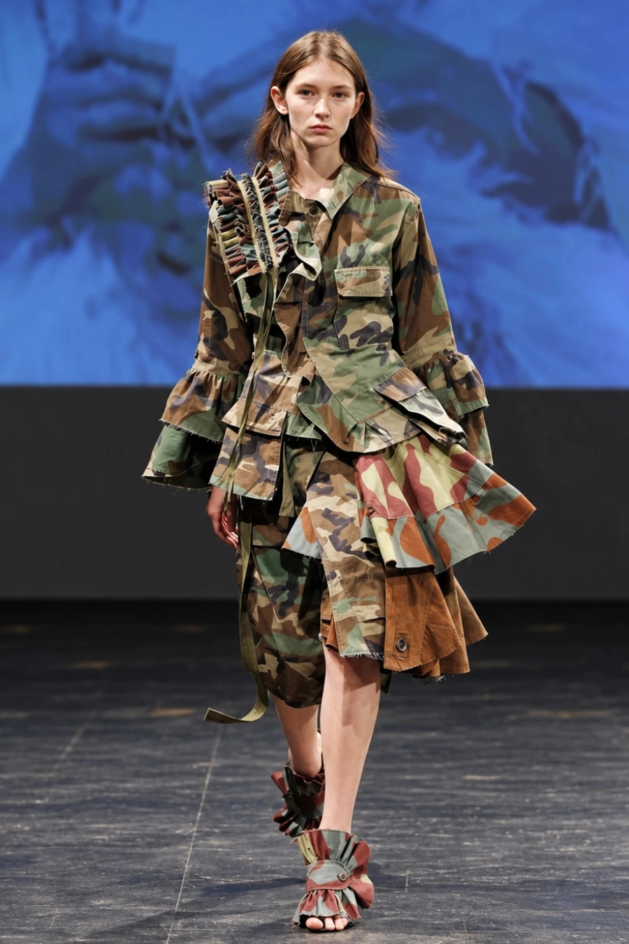 camouflage fabric 77