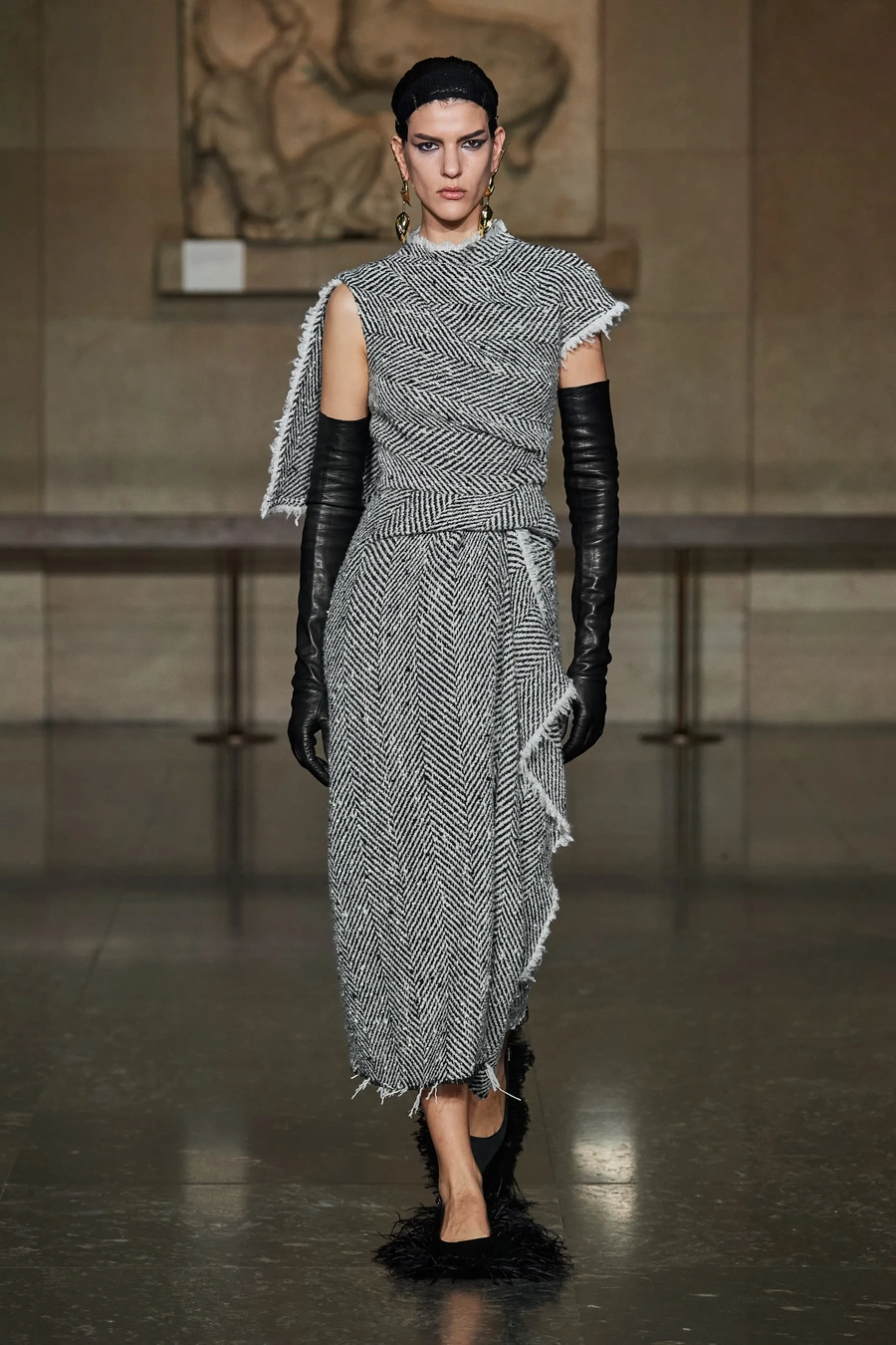 herringbone fabric k