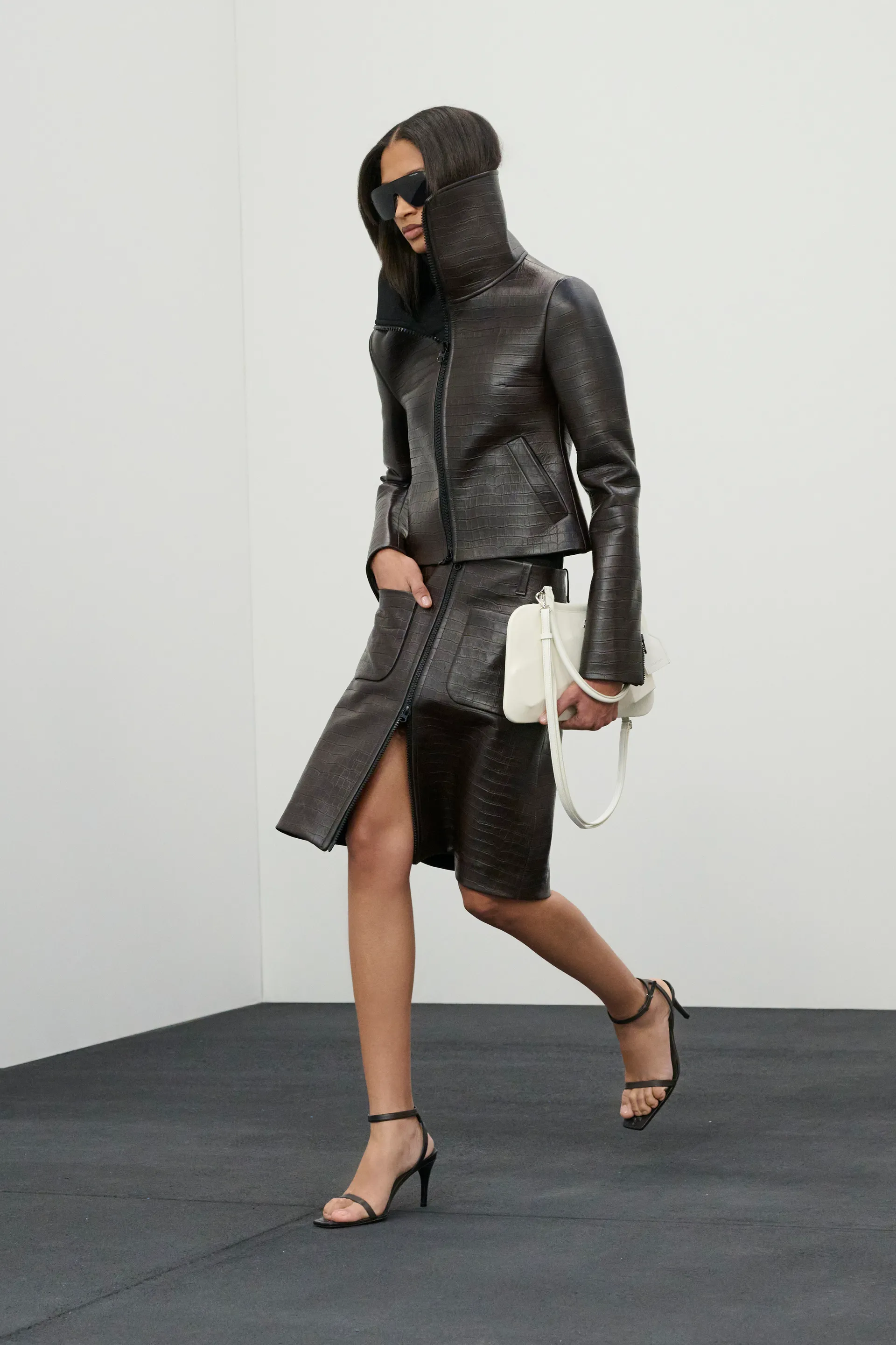 embossed leather g