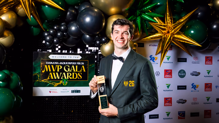 Tasmania JackJumpers NBL26 MVP crowned at the club’s night of nights