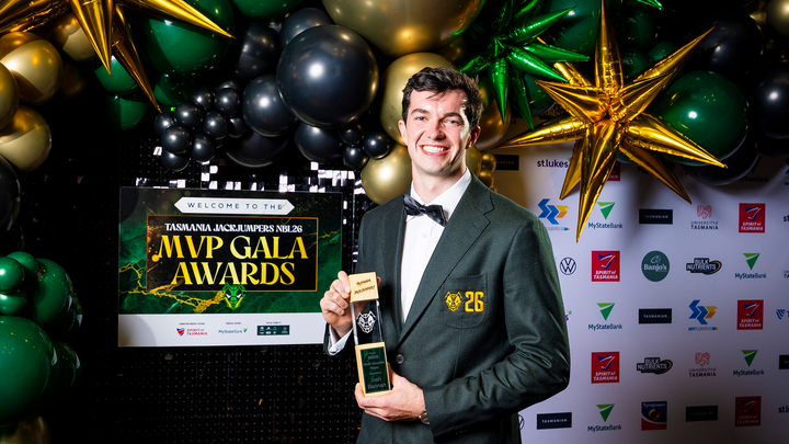 Tasmania JackJumpers NBL26 MVP crowned at the club’s night of nights