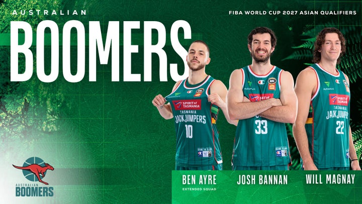 JackJumpers trio named in Australian Boomers squad