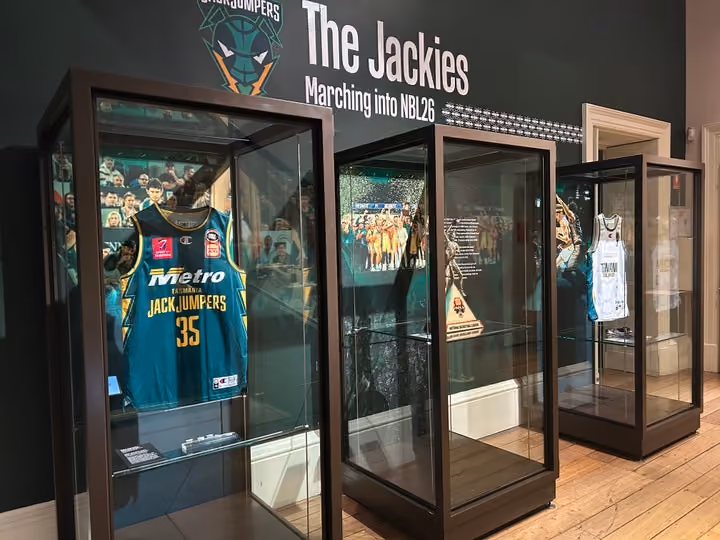 Tasmanian Museum showcases JackJumpers historic rise and place in state history