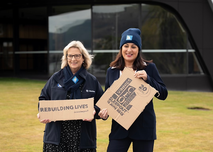 Tasmania JackJumpers CEO, Christine Finnegan set to brave the cold