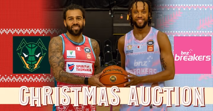 Tasmania JackJumpers Support Tasmanians in Need with Christmas Uniform Auction and Festive Initiatives