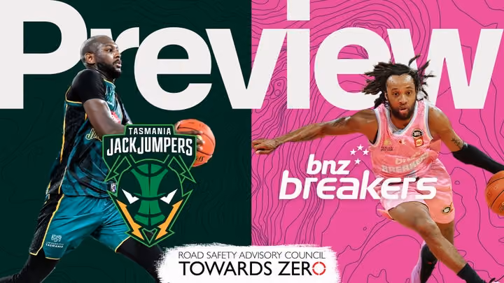 Round 8 - Game Preview Tasmania JackJumpers vs NZ Breakers (NBL 25)