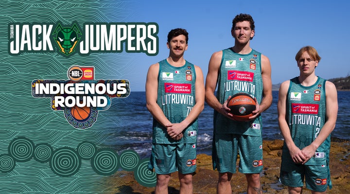 JackJumpers unveil Jersey for NBL's Indigenous Round Honouring Tasmania's Aboriginal Heritage