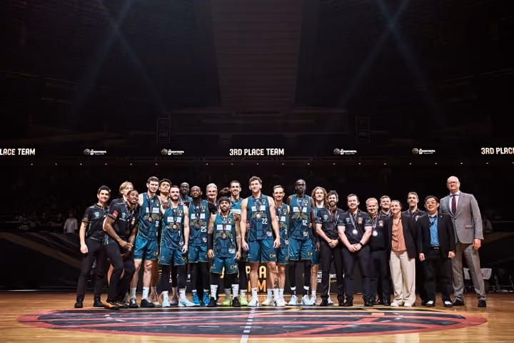 Tasmania JackJumpers win bronze at FIBA Intercontinental Cup