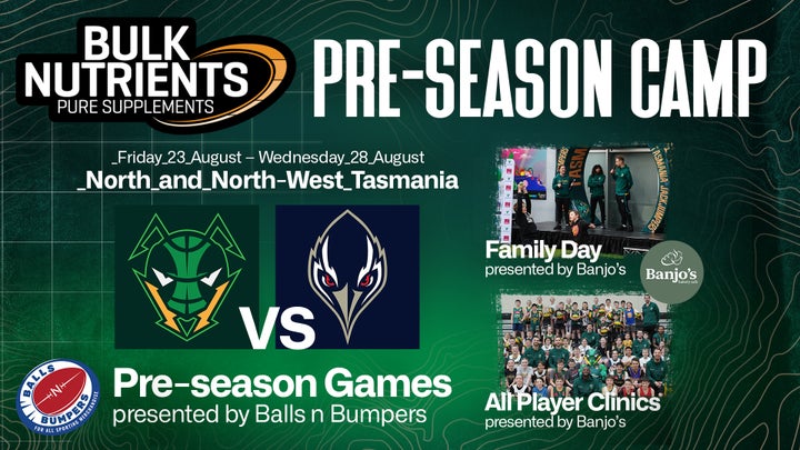 JackJumpers Gear Up for Pre-Season Showdown in Tasmania’s North