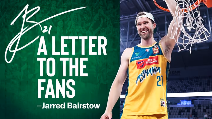 A letter to the fans from Jarred Bairstow 