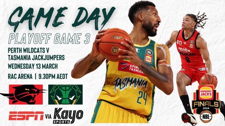Playoff Game 3 Preview: Perth Wildcats v Tasmania JackJumpers