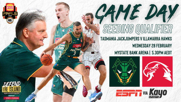Game Preview Seeding Qualifier - Tasmania JackJumpers v Illawarra Hawks