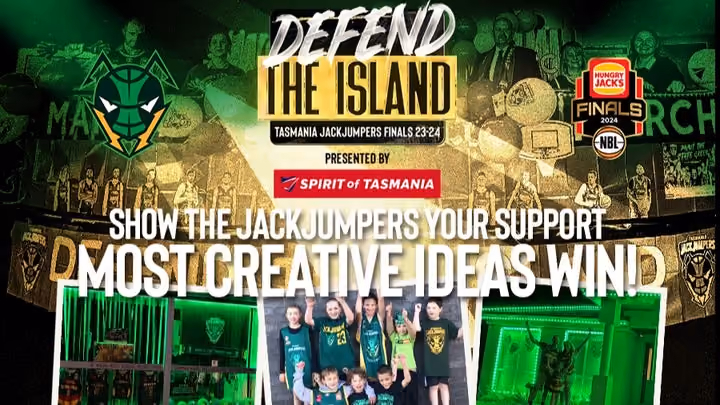 Tasmanians urged to get in the finals Spirit and Defend the Island