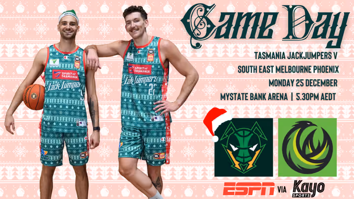 Christmas Day Game Preview: Tasmania JackJumpers v South East Melbourne