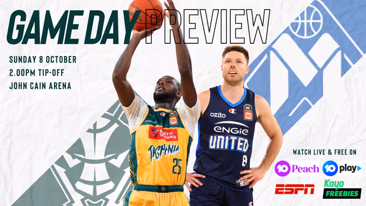 RD2 GAME PREVIEW v MELBOURNE UNITED