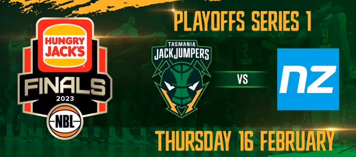 PLAYOFF GAME 2: Tasmania JackJumpers v New Zealand Breakers