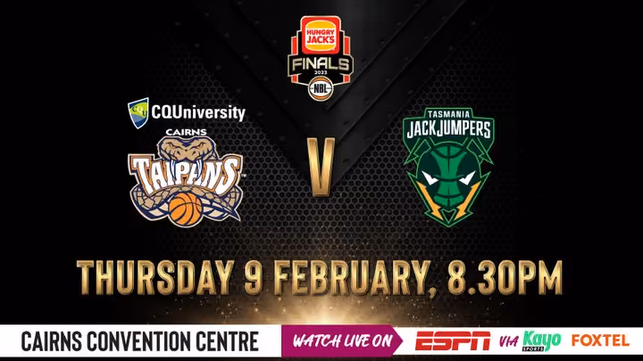 SEEDING QUALIFIER: Cairns Taipans V Tasmania JackJumpers