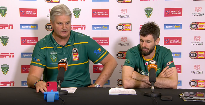Scott Roth and Jarrad Weeks Post Game Press Conference (RD18 v Illawarra Hawks 4 Feb 2023)