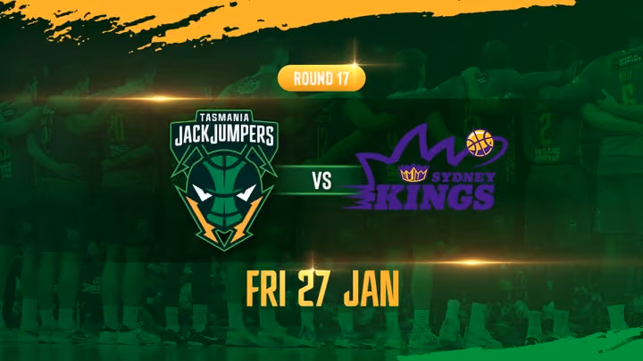 Rd 17 Tasmania JackJumpers v Sydney Kings