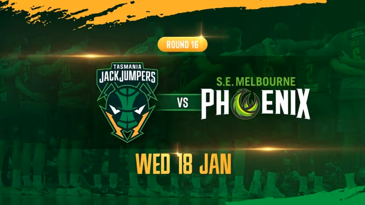 Rd16: Tasmania JackJumpers v South East Melbourne Phoenix