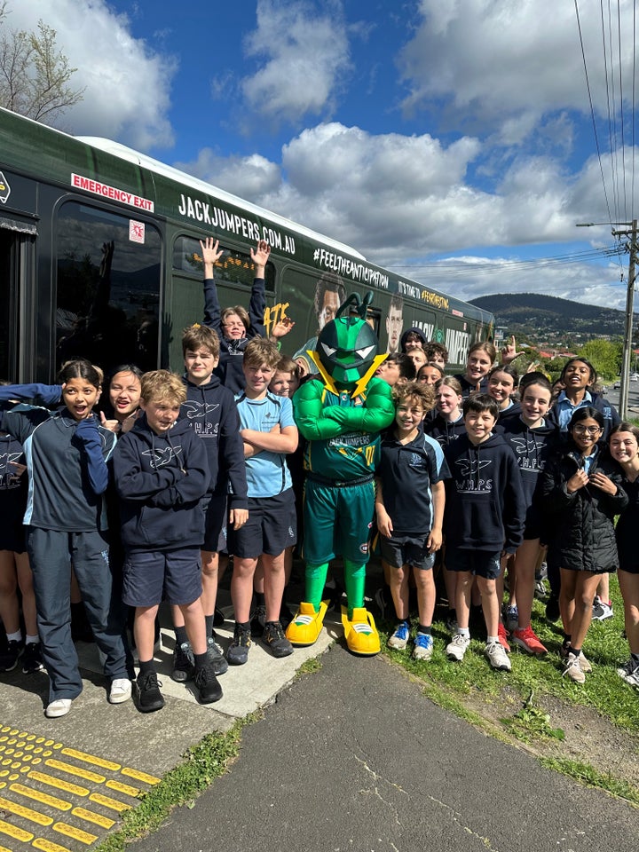 Jack the Jumper Rides Around Town