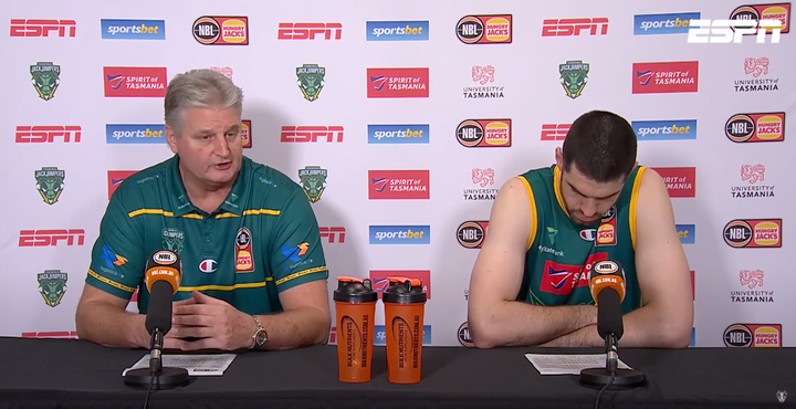 Scott Roth and Fabijan Krslovic Post Game Press Conference (Round 4 v Perth 22 October, 2022)