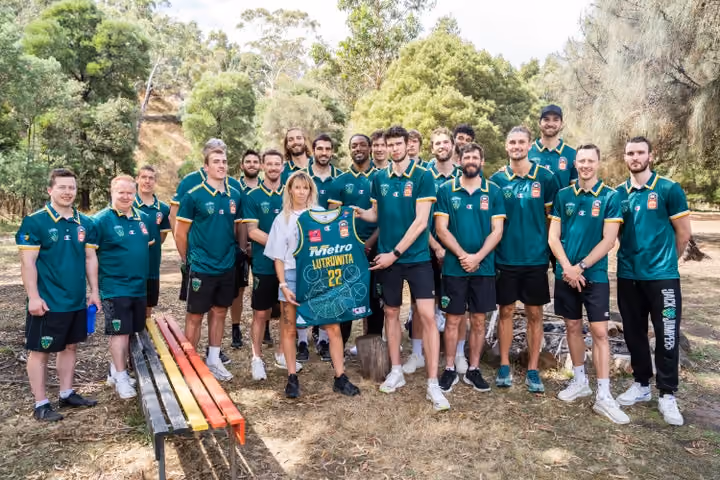 JackJumpers celebrate NBL Indigenous Round