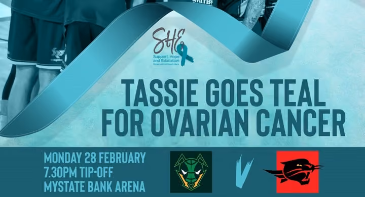 JackJumpers help Tassie Turn Teal for Ovarian Cancer Support