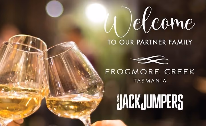Frogmore Creek hops into JackJumpers partnerships family