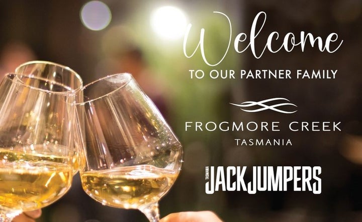 Frogmore Creek hops into JackJumpers partnerships family