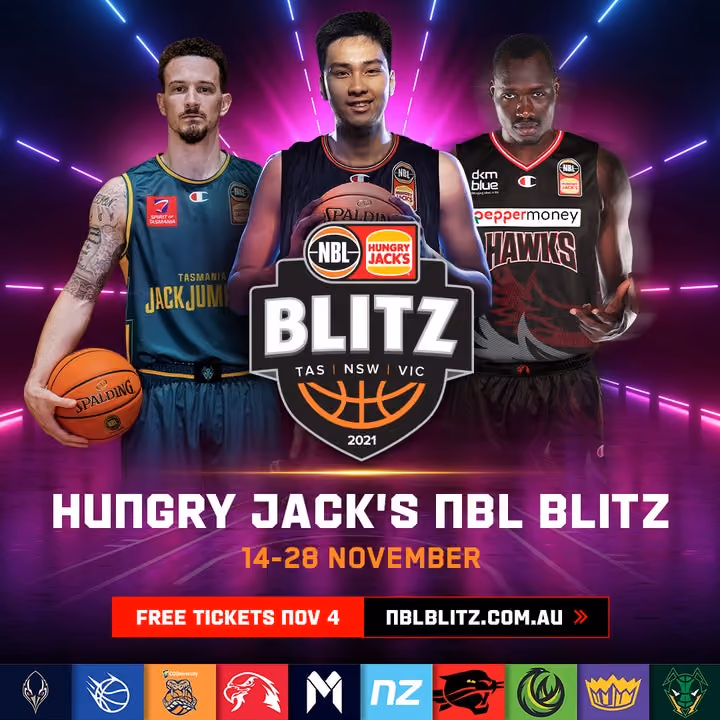 FANS FLOCK TO SEE NBL BLITZ BONANZA IN TASMANIA