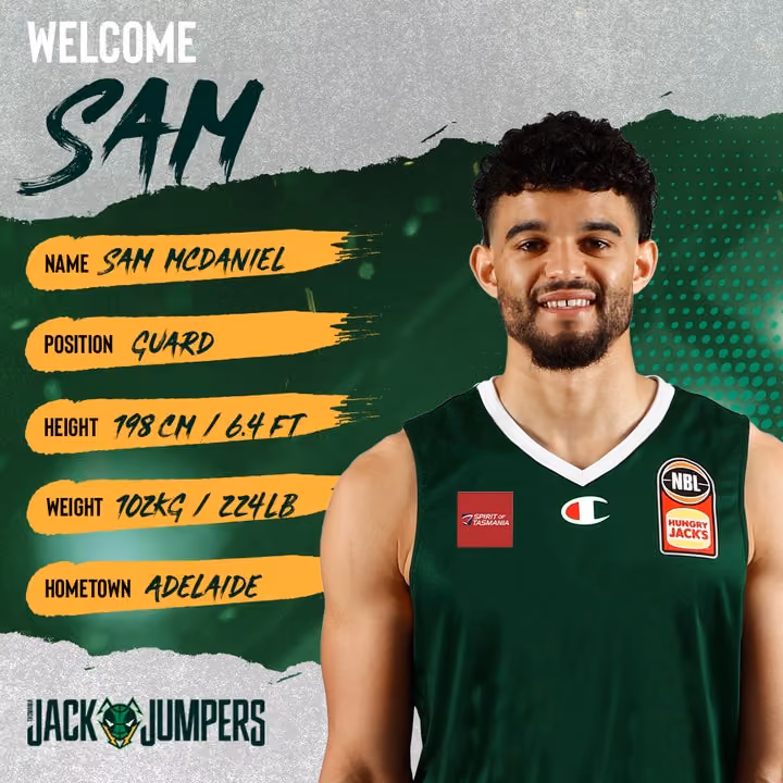 Welcome Sam McDaniel!